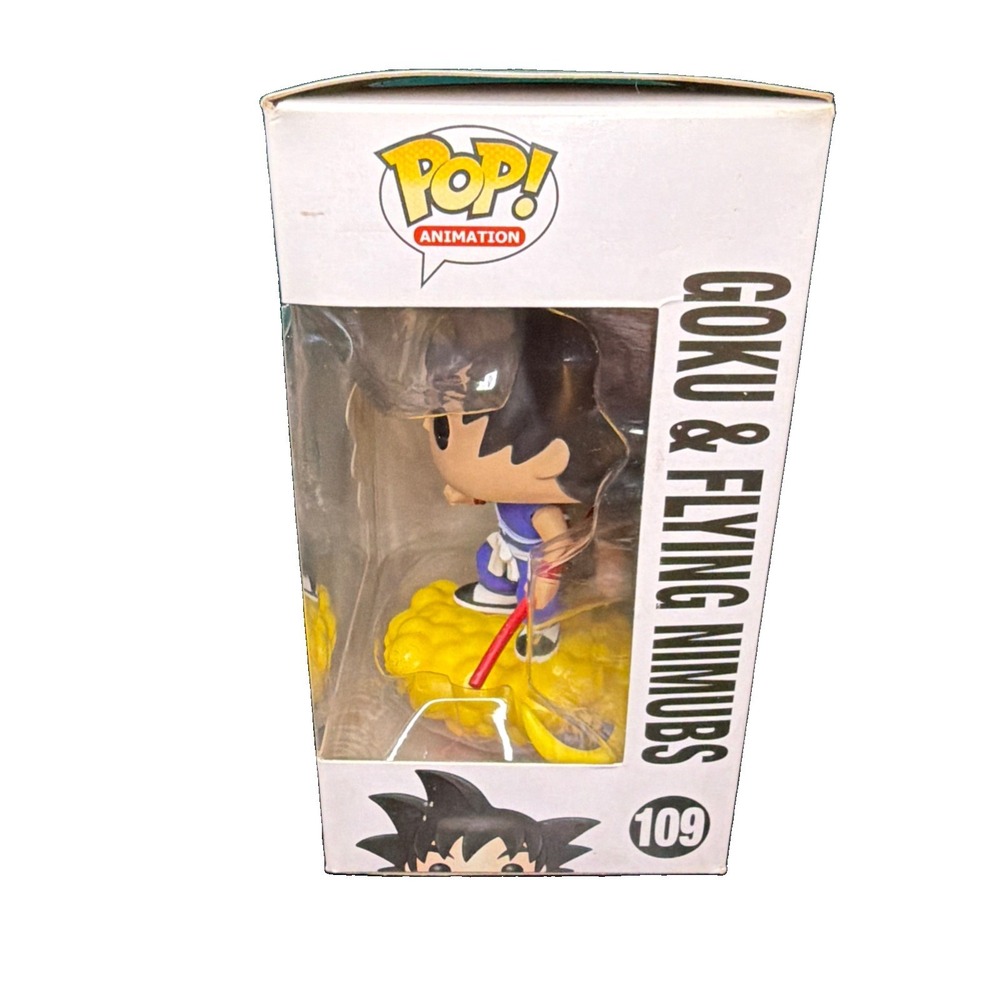 Funko Pop! Animation Dragon Ball Goku & Flying Nimbus #109 Vinyl Figure - Picture 2 of 4